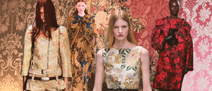 Would You Wear Wallpaper? Fashion Print Trend Textile Journal Blog