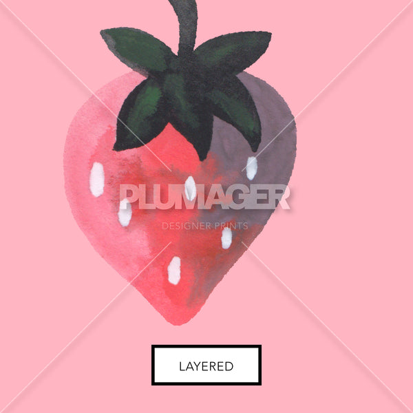 Big Strawberries - Layered