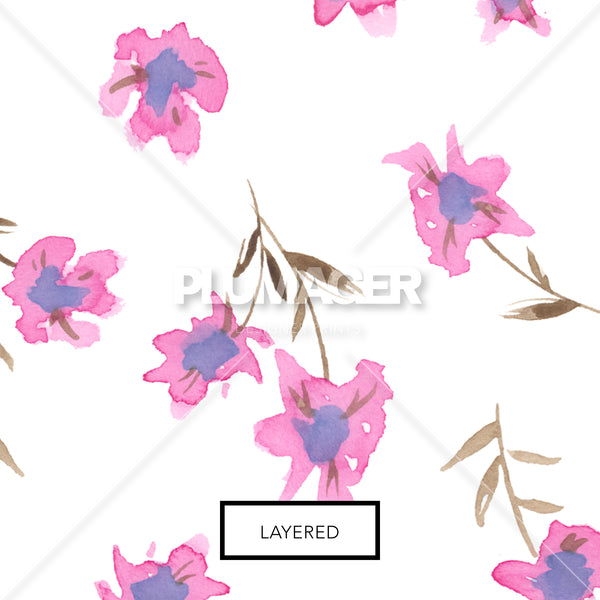 Falling Floral - PLDM2033