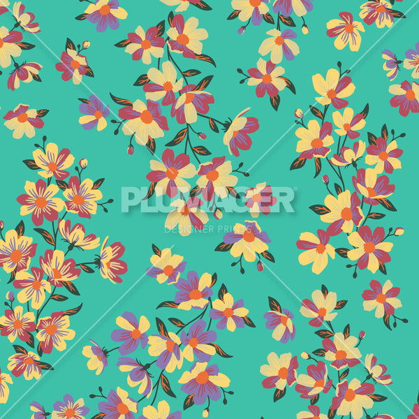 Daisy Chain Reaction- Swatches 3