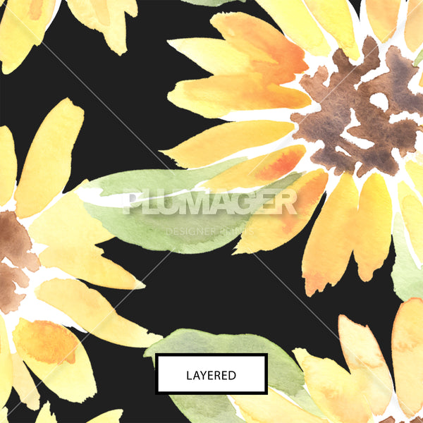 Ah Sunflower - Layered
