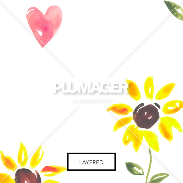Sunflower Sweetie - Layered
