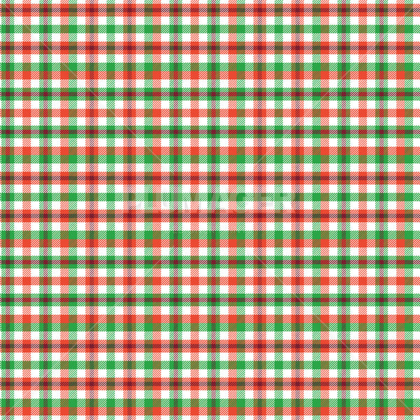 Polly Plaid A - Colorway 1