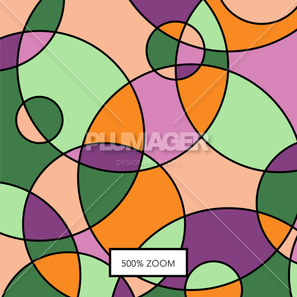 Overlapping Circles -Swatches 6